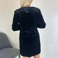 Velvet Blazer Dress