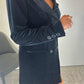 Velvet Blazer Dress