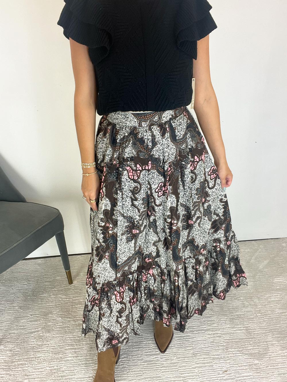 Keisha Ankle Skirt