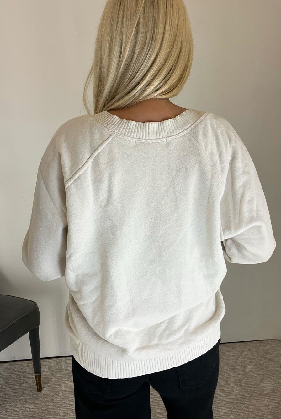 Dakota V-Neck Sweatshirt