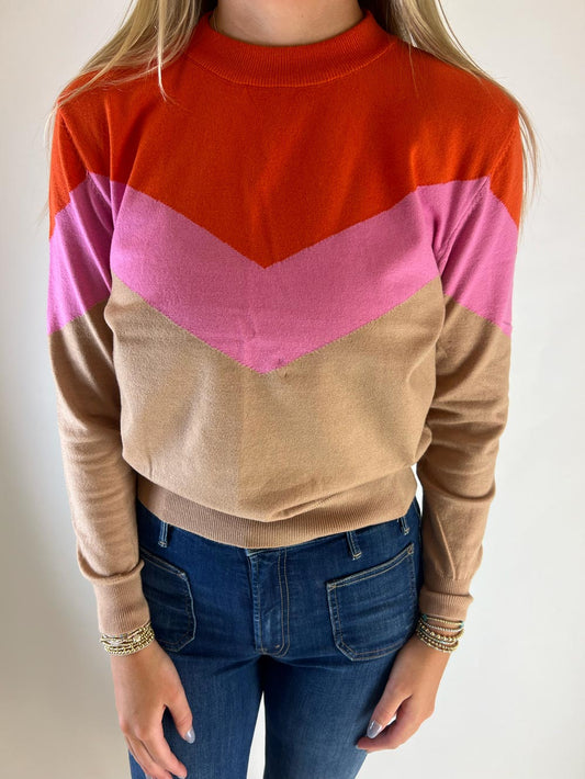 Aquilegia Colorblock Sweater