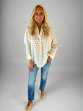 Geo Burnout Popover Shirt