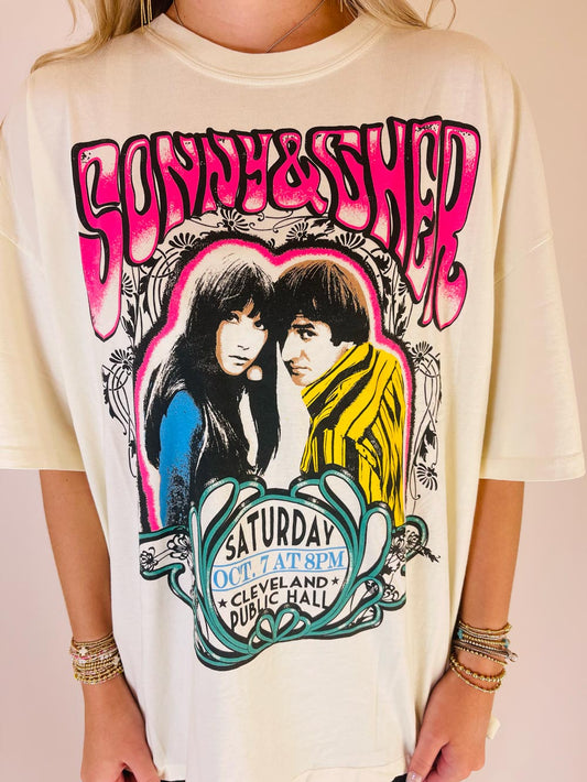 Sonny & Cher Cleveland Tee