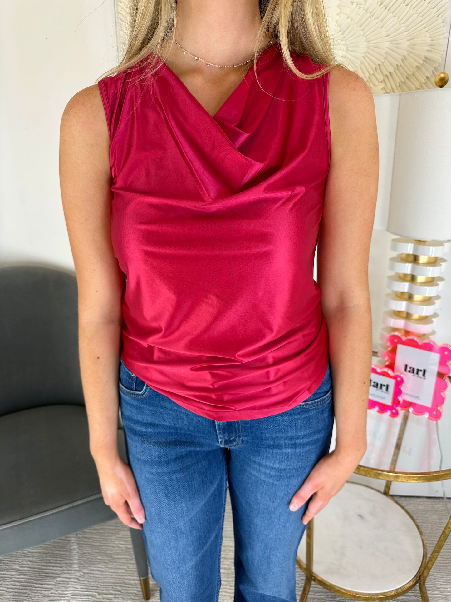 Freida Draped Top