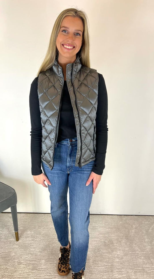 Fitted Zipper Vest