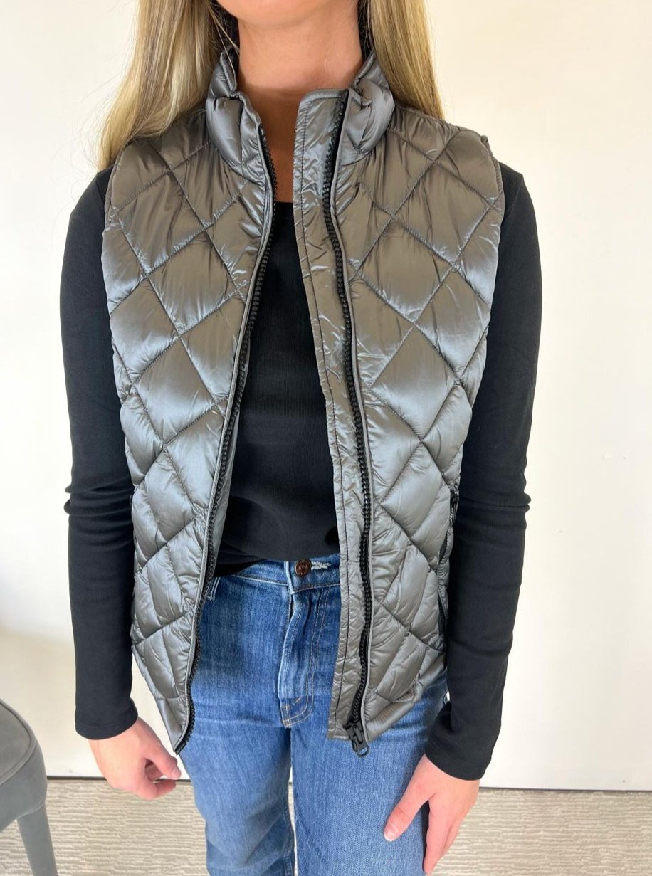 Fitted Zipper Vest