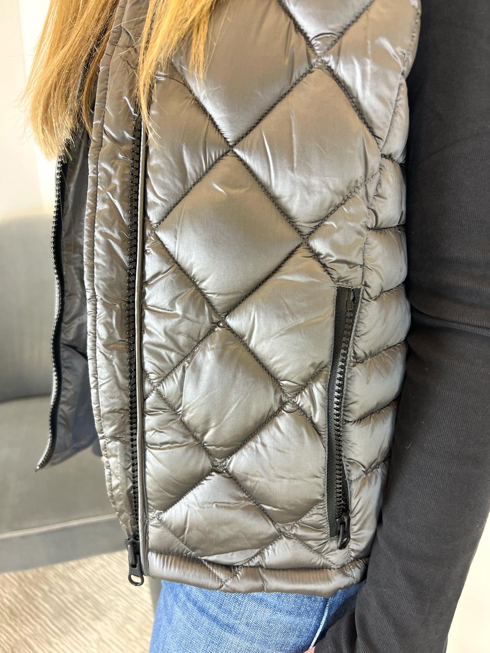 Fitted Zipper Vest