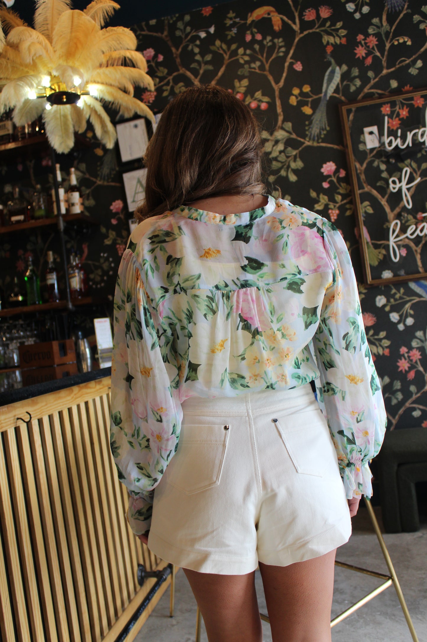 Femme Muse Button Blouse