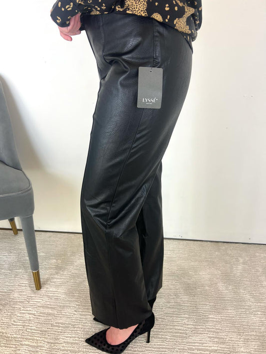 Elysse Ankle Vegan Leather Pant