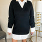 Tessa Twofer Sweater Dress