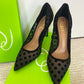 Hazel Polka Dot Mesh Pump