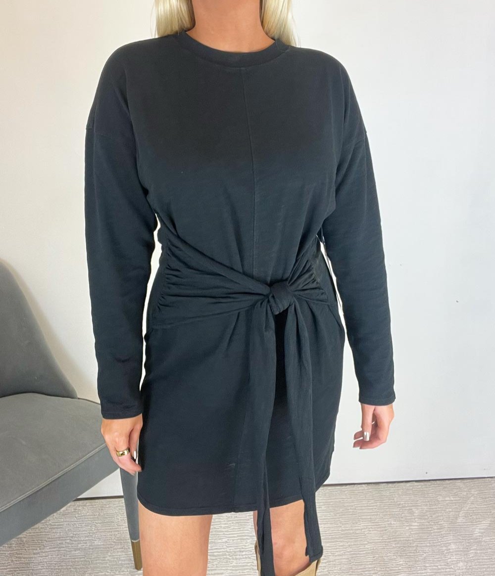 Gloria Wrap Front Dress