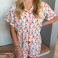 Dragonfly Pajama Shorts Set