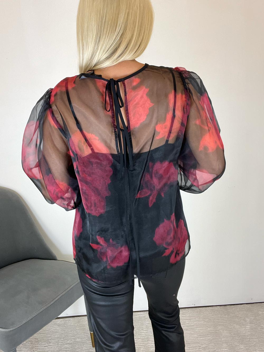 Moody Sheer Blouse