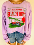 The Beach Boys License Plate Crop Tee