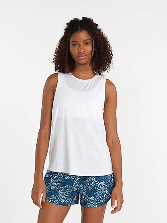 Spanx Yes - Pleats! Tank, White Cloud - Thyme Boutique Hattiesburg