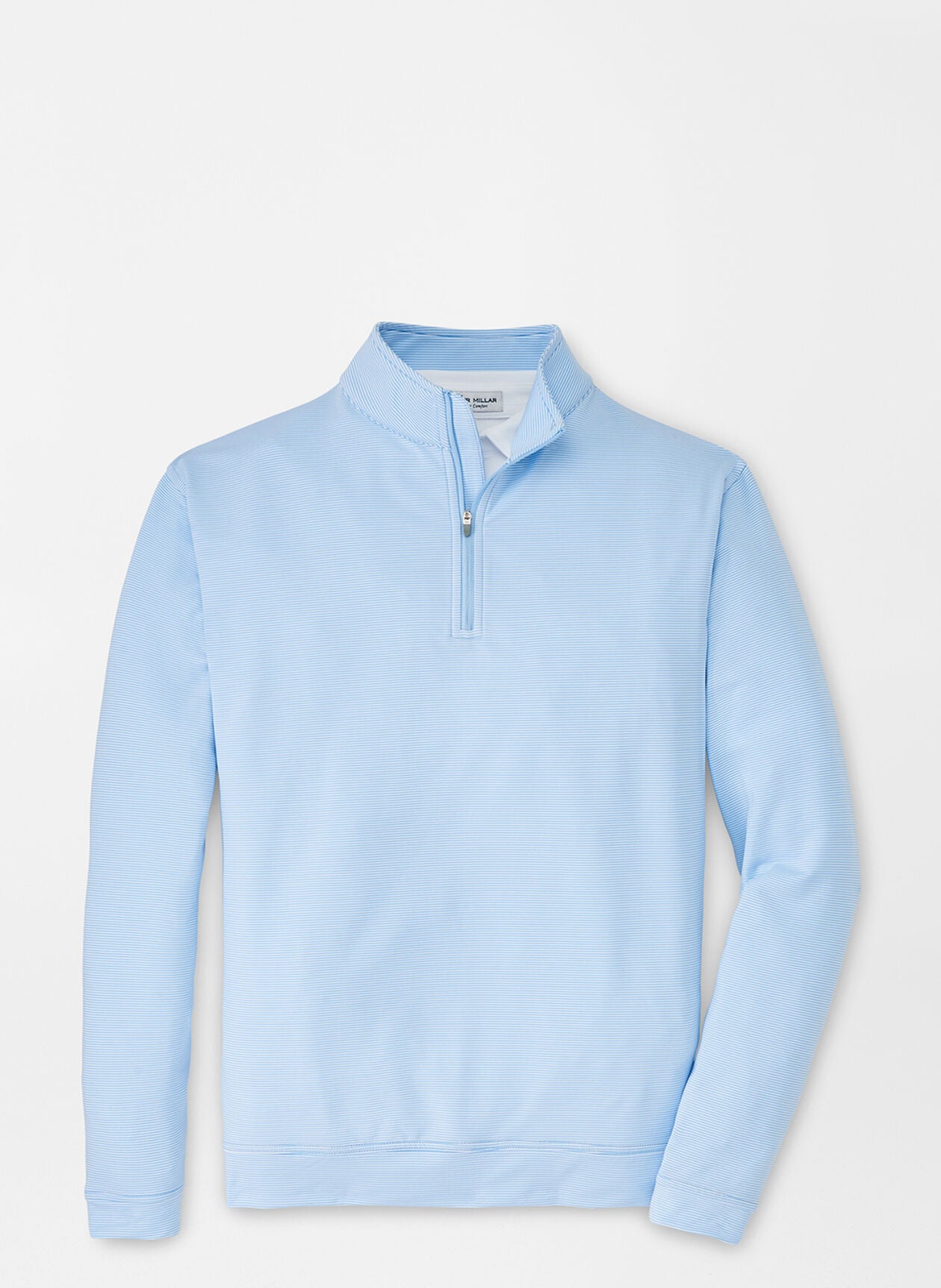 Perth Sugar Stripe Perf Quarter-Zip