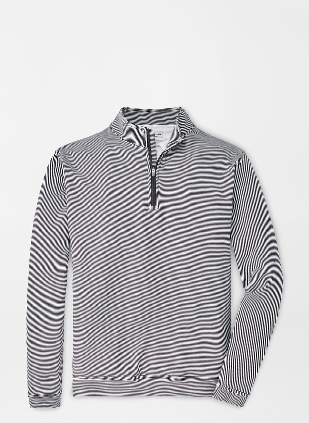 Perth Sugar Stripe Perf Quarter-Zip