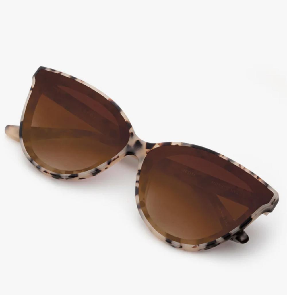 Monroe Nylon Matte Oyster 24k Sunglasses