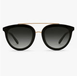 Clio Nylon Black + Shadow 24k Sunglasses