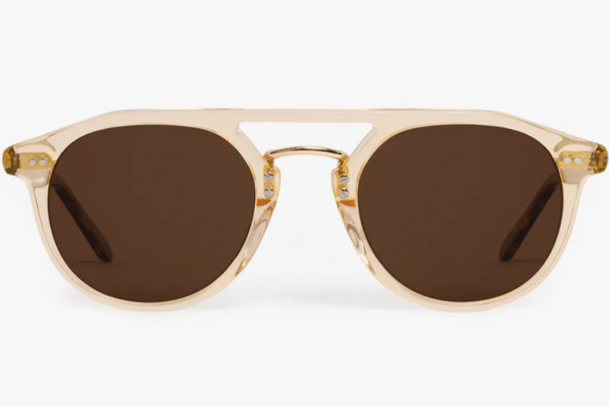 Markle Champagne + Rue Tortoise 18k Polarized