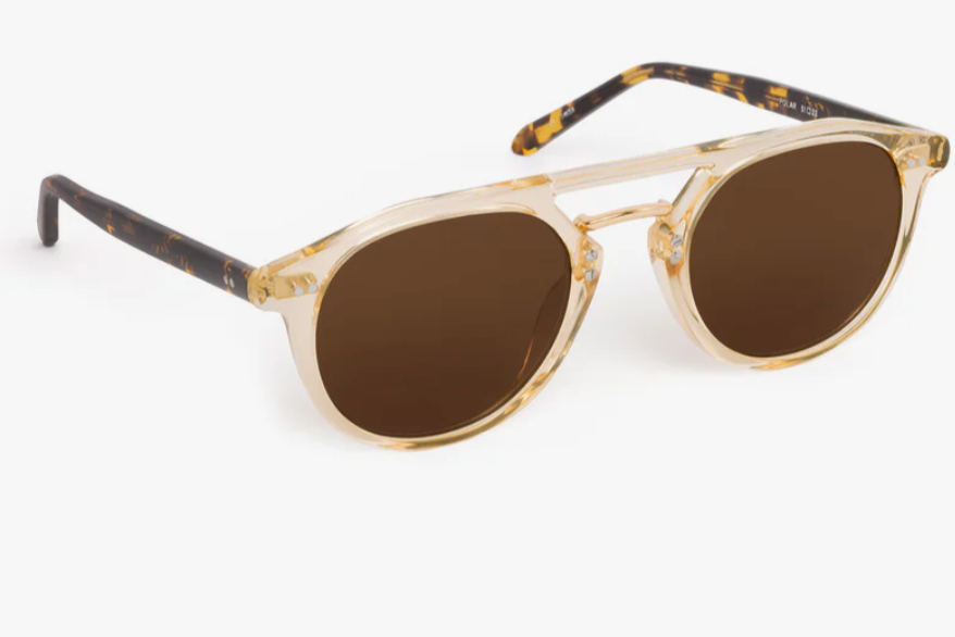 Markle Champagne + Rue Tortoise 18k Polarized