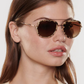 Breton Matte Oyster 24K Sunglasses