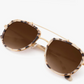 Breton Matte Oyster 24K Sunglasses