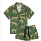 Cheeta Pajama Short Set