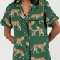 Cheeta Pajama Short Set