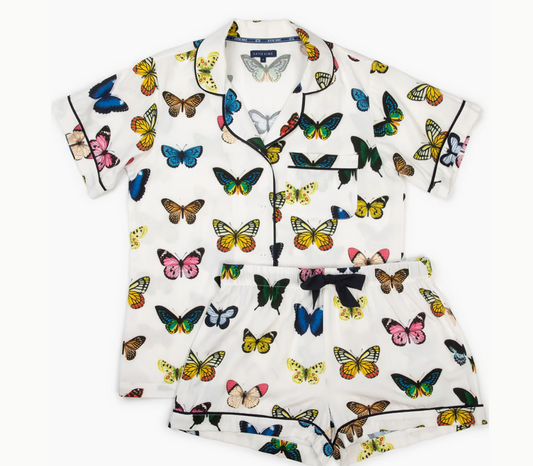 Mariposa Pajama Short Set