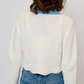 Rose Scallop Edge Sweater
