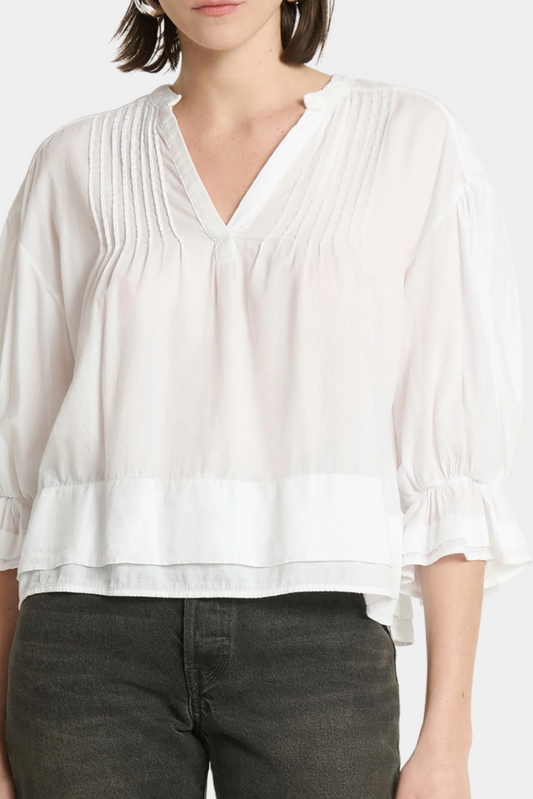 Scarlet Pintuck Blouse