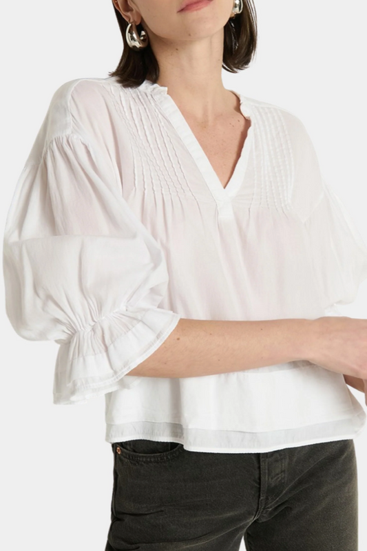 Scarlet Pintuck Blouse