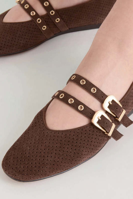 Baylee Grommet Ballet Flat