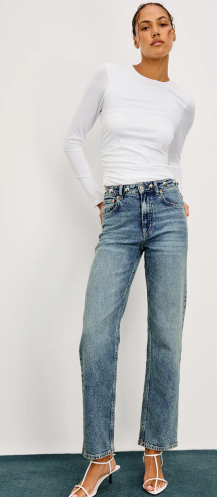 Topanga Straight Cut Jeans