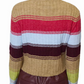 Marley Ribbed Gradient Stripe T Neck