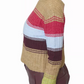 Marley Ribbed Gradient Stripe T Neck