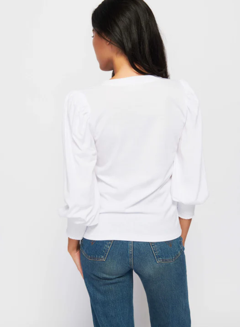 Flora Peasant Tee