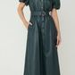 Laurie Faux Leather Dress