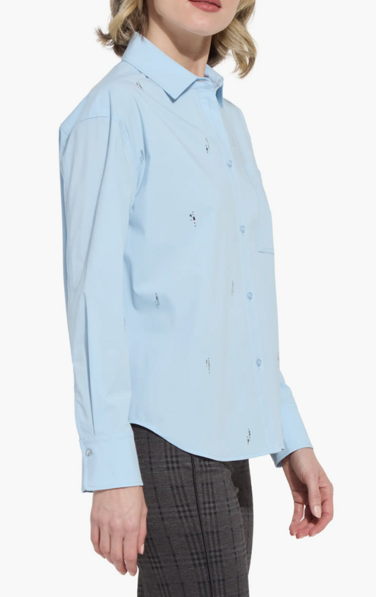 Skye Crystal Embellished Shirt
