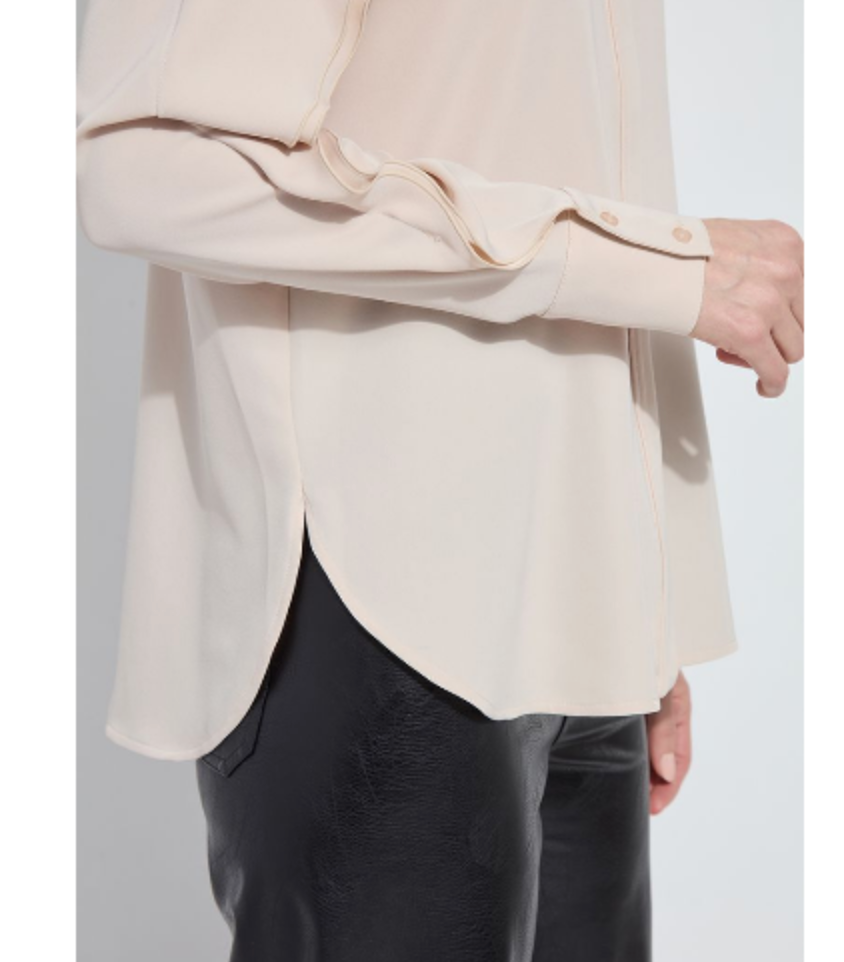 Isadora Raglan Ruffle Sleeve Blouse