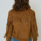 Atlas Genuine Suede Fringe Blazer