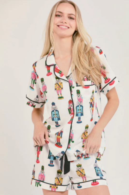 Holiday March Pj Set