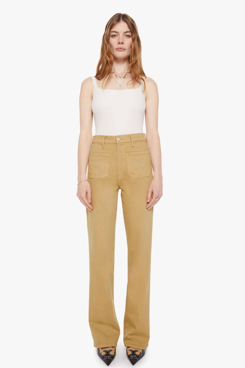 High Waisted Patch Pocket Bookie Sneak