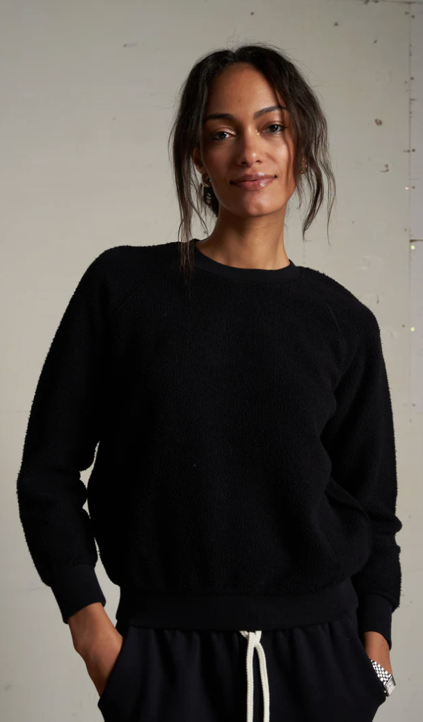 Fleece L/S Shrunken Crew