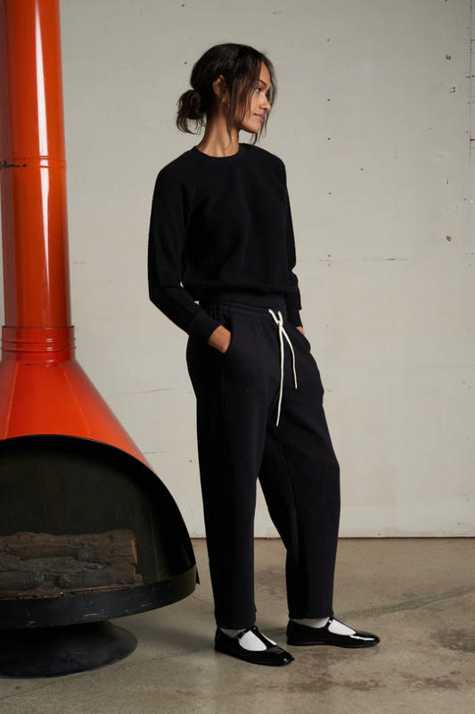 Fleece L/S Shrunken Crew