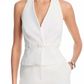 Harry Suiting Belted Halter Top