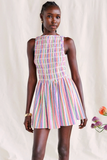 Katinka Rainbow Stripe Mini Dress