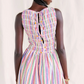 Katinka Rainbow Stripe Mini Dress